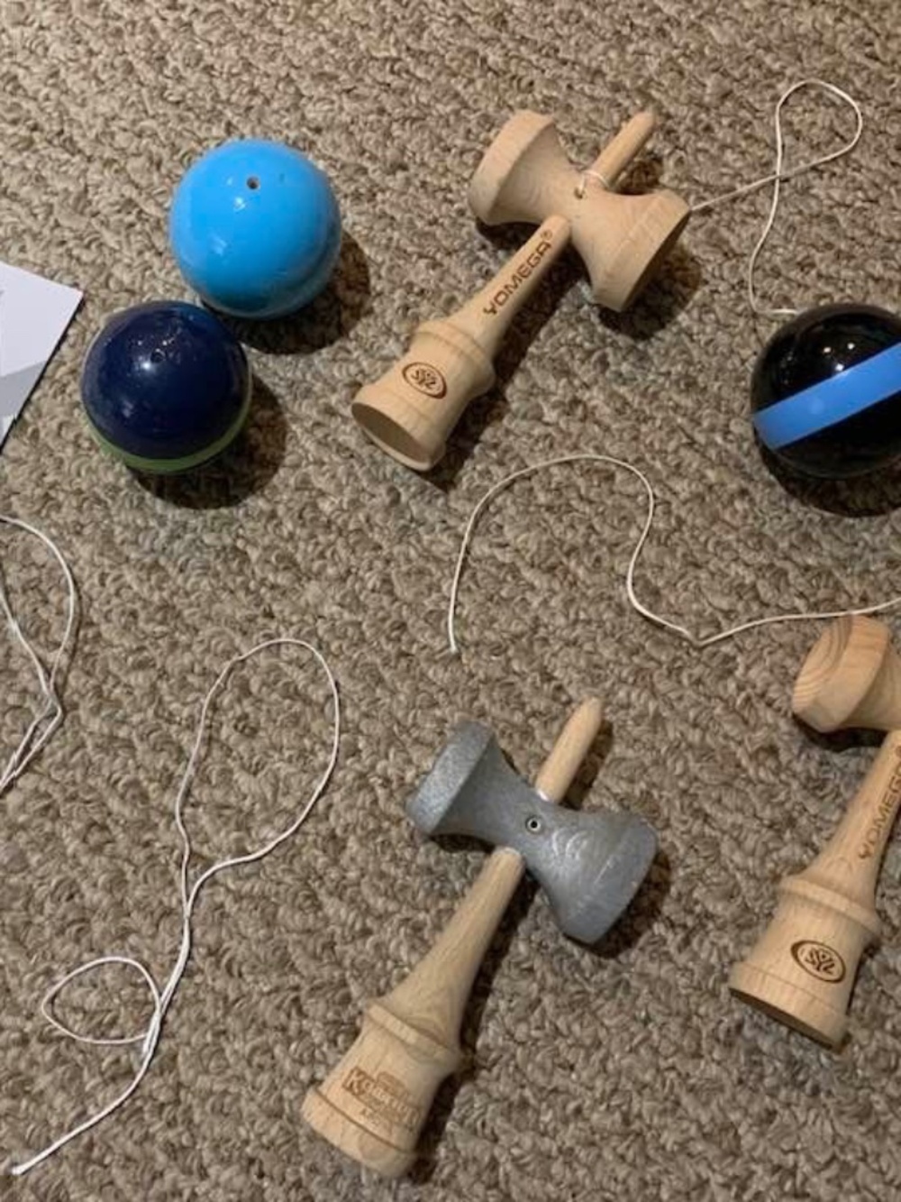 Kendama Wood Handle and Ball Toy